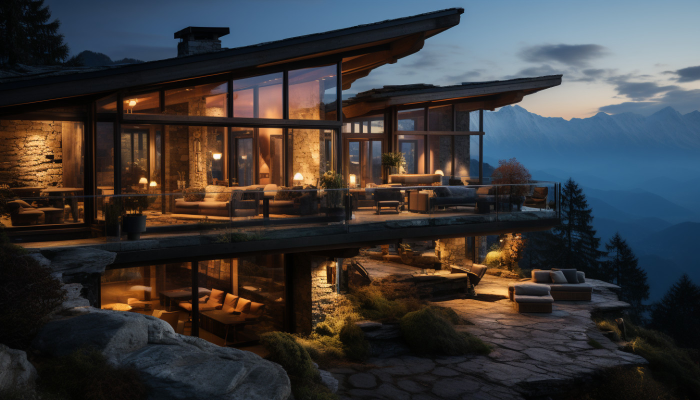 Refugios de montaña con vistas de ensueño